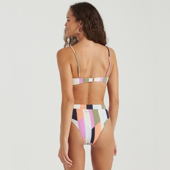 Billabong 🌸 Knotted Trilet Bikini Top | Rise Bottoms - Picture 8 of 16